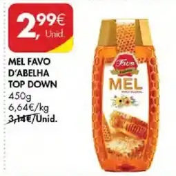 Pingo Doce Mel favo d'abelha top down promoção