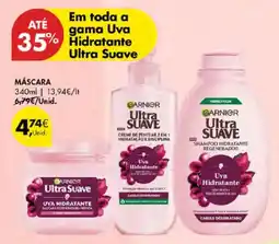 Pingo Doce Garnier Ultra Suave Uva Hidratante promoção