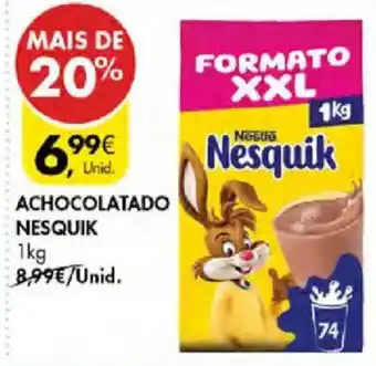 Pingo Doce Achocolatado nesquik promoção