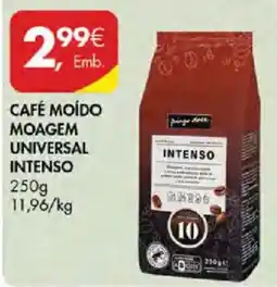 Pingo Doce Café moído moagem universal intenso promoção