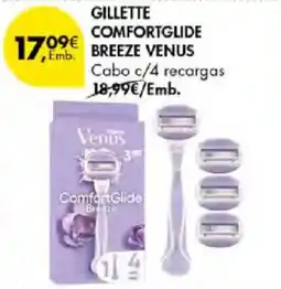 Pingo Doce gillette comfortglide breeze venus promoção