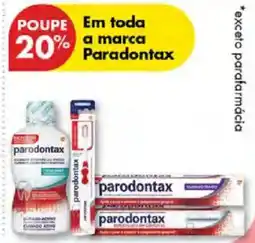 Pingo Doce parodontax promoção