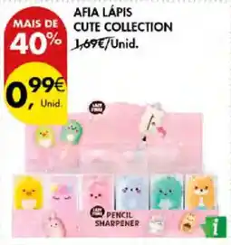 Pingo Doce afia lápis cute collection promoção