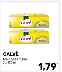 Pingo Doce Calvé maionese tubo promoção