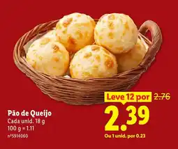Lidl Pão de Queijo promoção