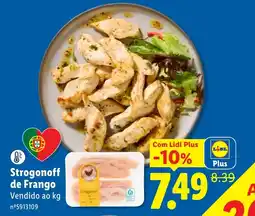 Lidl Strogonoff de Frango promoção