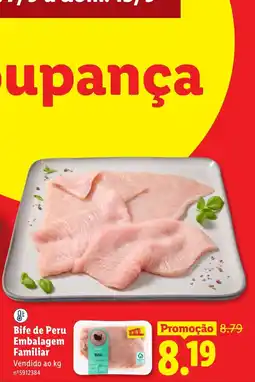 Lidl Bife de Peru Embalagem Familiar promoção