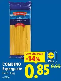 Lidl Combino esparguete promoção