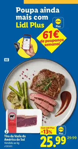 Lidl Tira da Vazia da América do Sul promoção