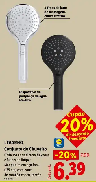 Conjunto de Chuveiro Livarino