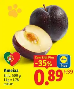 Lidl Ameixa promoção