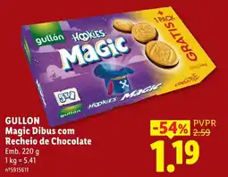 Lidl Gullon Magic Dibus com Recheio de Chocolate promoção