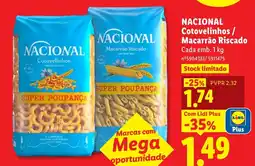 Lidl Nacional cotovelinhos promoção