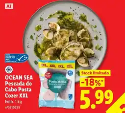 Lidl Ocean Sea Pescada do Cabo Posta Cozer XXL promoção