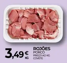 Miranda Supermercados rojões porco promoção