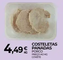 Miranda Supermercados Costeletas panadas porco promoção