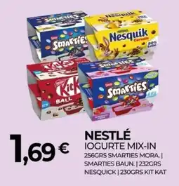 Miranda Supermercados Nestlé iogurte mix-in promoção