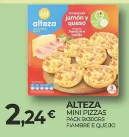 Miranda Supermercados Alteza mini pizzas fiambre e queijo promoção