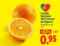 Lidl Laranja Nacional promoção
