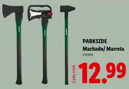Lidl Parkside machado/ marreta promoção