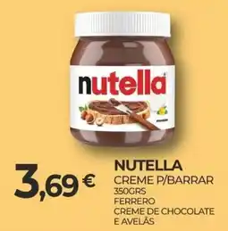 Miranda Supermercados Nutella creme p/barrar promoção