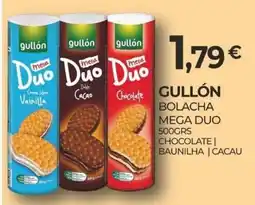 Miranda Supermercados gullón bolacha mega duo chocolate | baunilha | cacau promoção