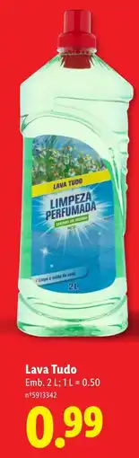 Lidl Lava Tudo promoção