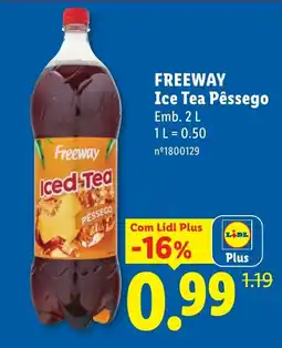 Lidl Freeway Iced Tea Pêssego promoção