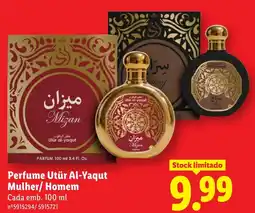 Lidl Perfume Utur Al-Yaqut promoção