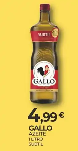 Miranda Supermercados Gallo azeite promoção