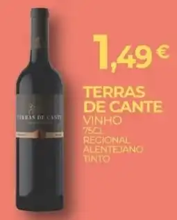 Miranda Supermercados Terras de Cante vinho regional alentejano tinto promoção