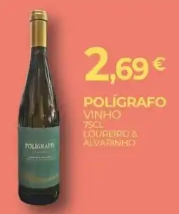 Miranda Supermercados Polígrafo vinho loureiro & alvarinho promoção