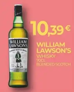 Miranda Supermercados william lawson's whisky blended scotch promoção
