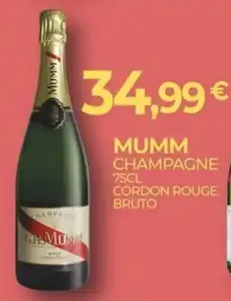 Miranda Supermercados mumm champagne cordon rouge brut promoção