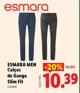 Lidl ESMARA MEN promoção