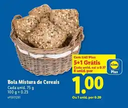 Lidl Bola Mistura de Cereais promoção