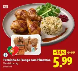 Lidl Perninha de Frango com Pimentão promoção