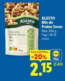 Lidl ALESTO Mix de Frutos Secos promoção