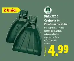 Lidl PARKSIDE Conjunto de Coletores de Folhas promoção