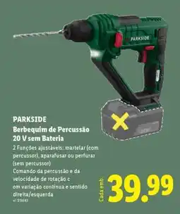 Lidl PARKSIDE promoção