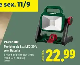 Lidl PARKSIDE promoção