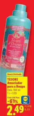 Lidl TESORI Amaciador para a Roupa promoção