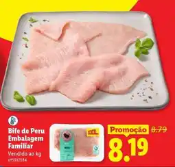 Lidl Bife de Peru Embalagem Familiar promoção