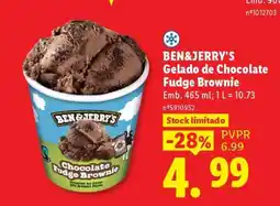 Lidl BEN&JERRY'S promoção