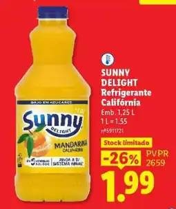 Lidl Sunny Delight promoção