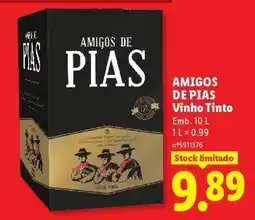 Lidl AMIGOS DE PIAS promoção