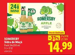 Lidl SOMERSBY promoção