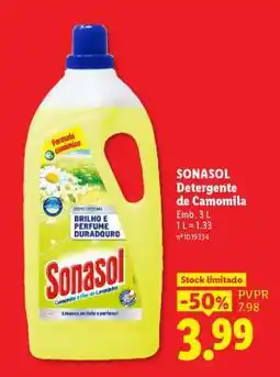 Lidl SONASOL promoção