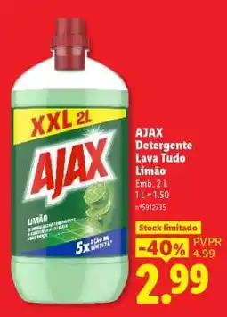 Lidl AJAX promoção