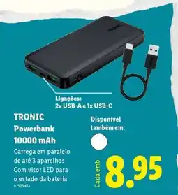 Lidl TRONIC Powerbank promoção